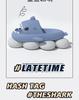 4cm Thick Sole Shark Slippers: Fun Cartoon EVA Slippers for Women, Men & Kids - Unique Stepping Sensation