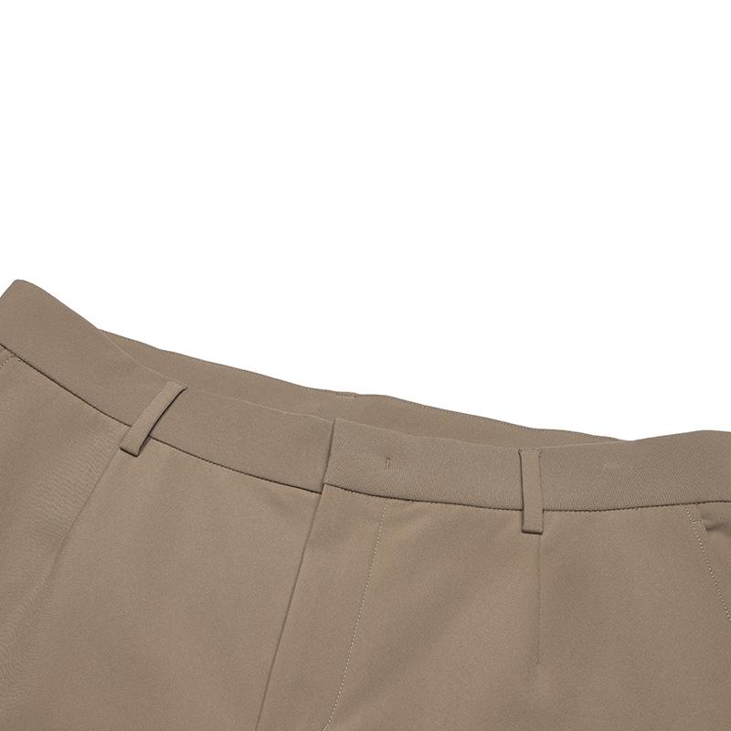FILA Simple Comfortable Versatile Straight Leg Casual Pants Men bottoms Sand-Bean-Brown F11M518802FBN