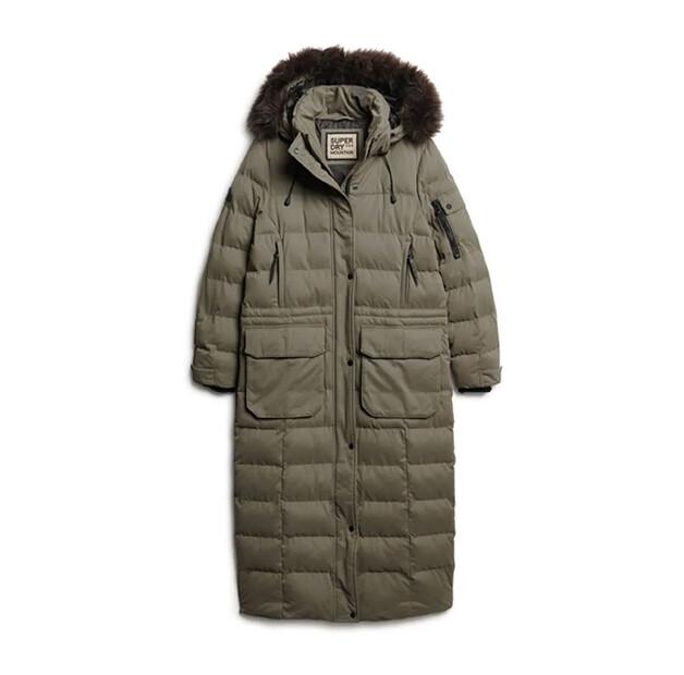 Superdry MF Faux Fur Hooded Jacket