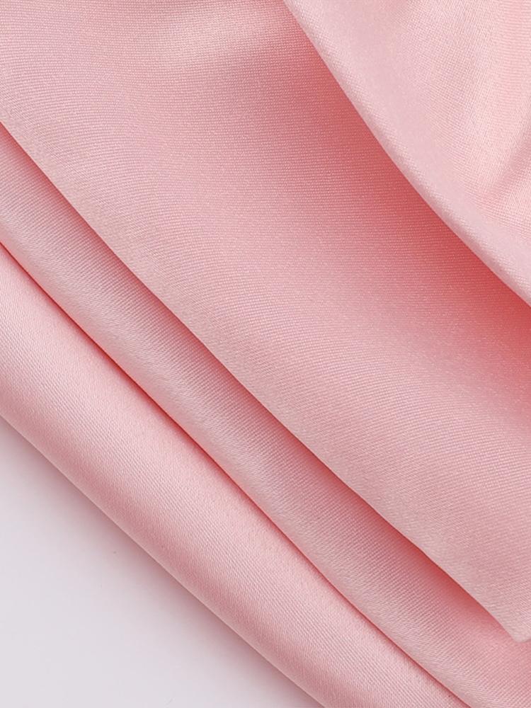 Women's Strapless Bow Short Dress Ladies' Princess Dress Christmas Festival Birthday Pink Black Blue Represent Dresses