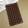 7-Cavity Silicone Mold for Coffee Beans, Candy, Chocolate, Cake, Fondant, Wax, and Ice Cubes.