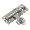 Heavy Duty Stainless Steel Gate Latch for Fences Garage and Shed Doors Reliable Slide Bolt with Padlock Option