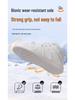 Waterproof Non-Slip High-Top Winter Cotton Boots with Velvet Lining for Unisex Children