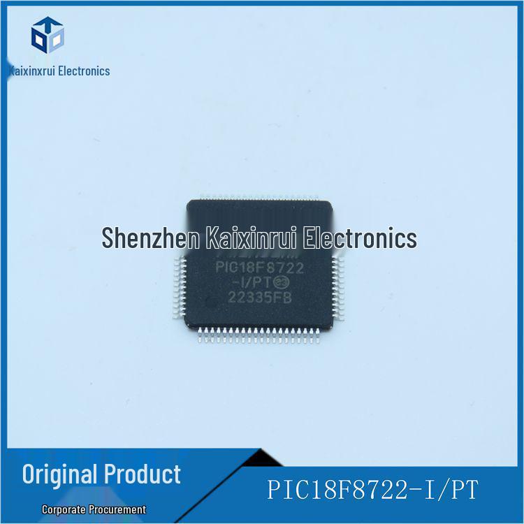 PIC18F8722-I/PT TQFP-80 8-bit Embedded Microcontroller Chip - Consultation Recommended Before Purchase