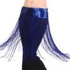 Long Tassel Belly Dance Hip Scarf Creative Sequin Waist Chain Belly Dance Belt  Women Accessory