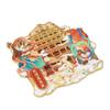 Dunhuang Cultural 3D Embossed Chinese Style Refrigerator Magnet Souvenir