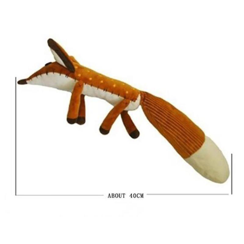 Fox Toy Doll Cute High-quality Plush Fabric Soft and Comfortable Exquisite Children s Fox Doll. белый