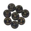 Leather Snooker Cue Tip Professional Pigskin Stick Tips Billiard Heads Tips  Home Game Room
