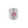 Pink Tourmaline Gemstone 925 Sterling Silver Handcrafted Jewelry Partywear Ring RR-17-3