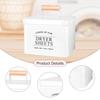 Dryer Sheet Container Organizer Decor Farmhouse Dustproof Accessories Multipurpose Portable Laundry Pod Storage Box for Dorm