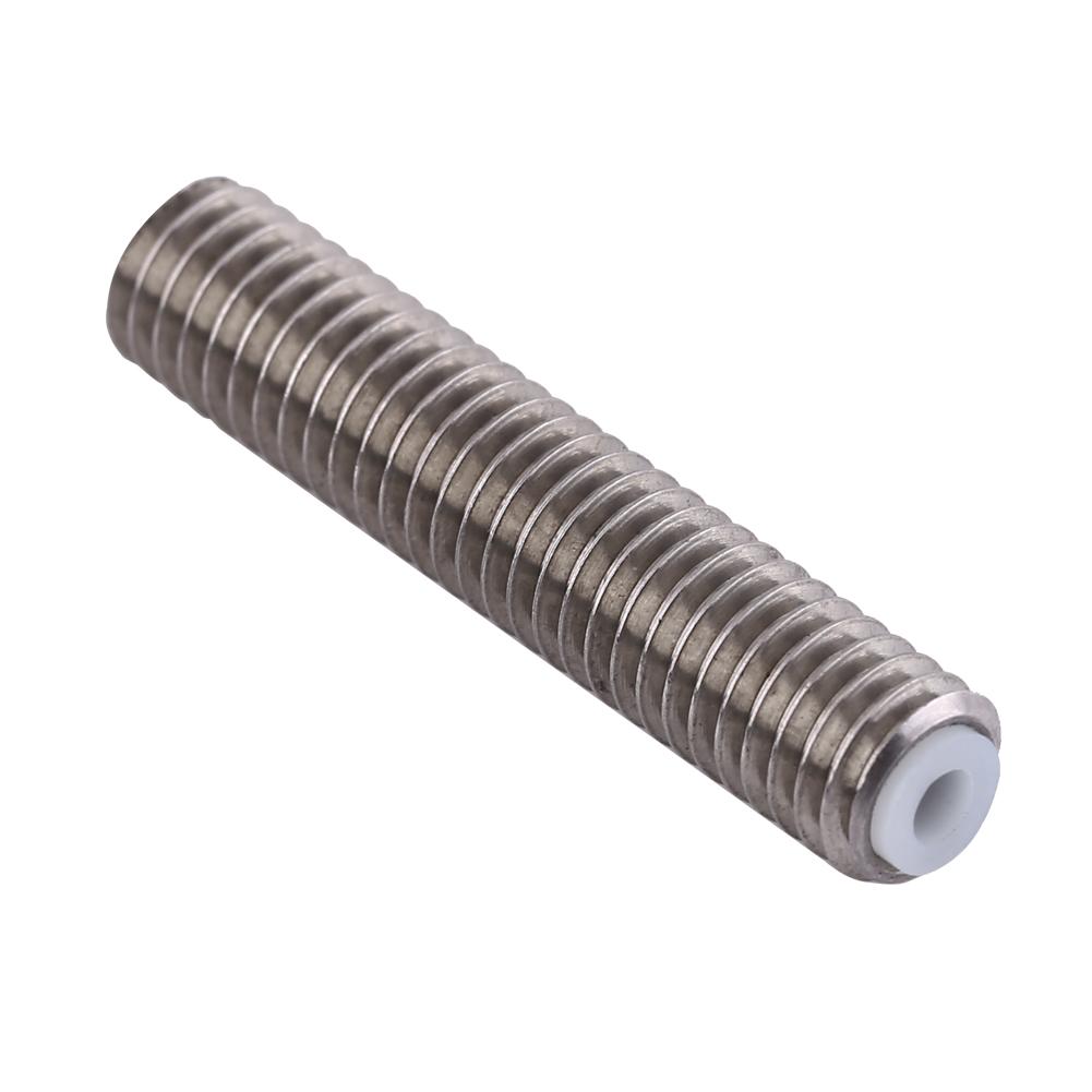 5pcs Stainless Steel M6 x 30mm Nozzle Throat Tube Accessary for 3D Printer Extruder 1.75mm