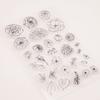 1pc DIY Flowers Floral Transparent Rubber Clear Stamp Scrapbook Photo Album DIY Card Making Clear Stamps
