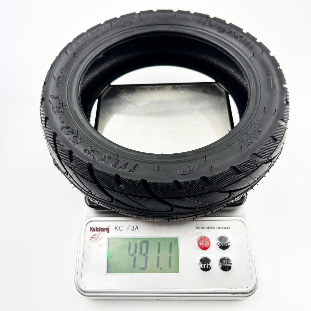 10x2.5-6.1 Thickened Off-Road Vacuum Tire for KUGOO M4/M4 Pro Scooter