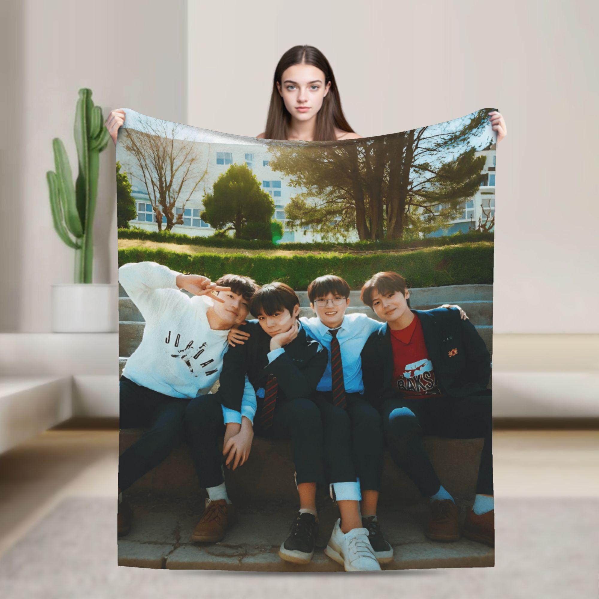 

Weak Hero Super Soft Blankets Girls Boys Plush Throw Blanket Fashion Bedroom Flannel Bedspread Sofa Bed Cover 75x90cm