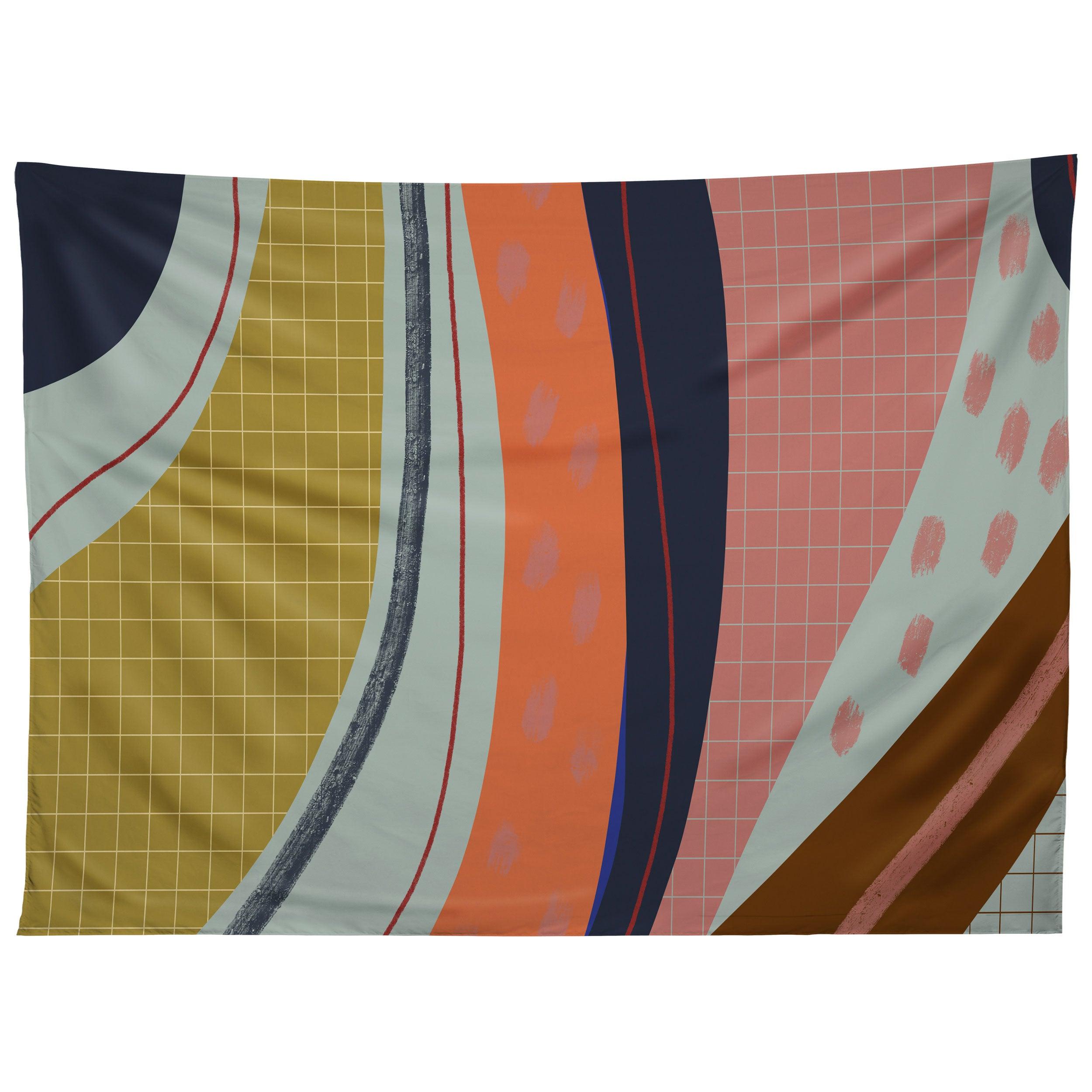 RETRO FUSION 01 tapestry 75x100