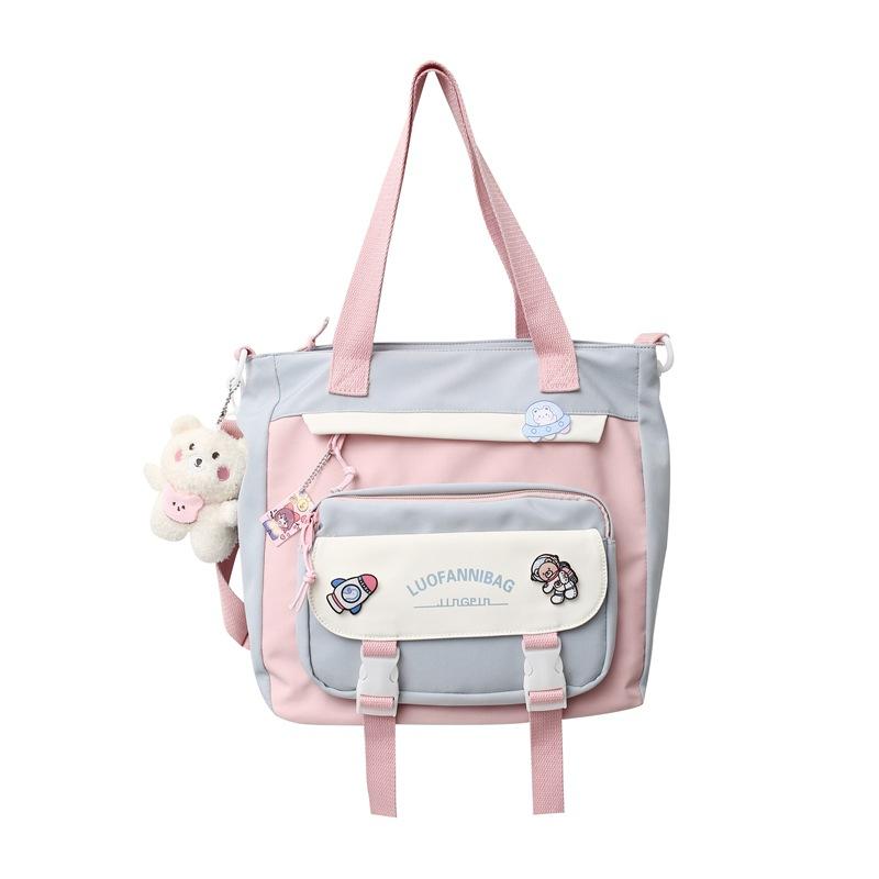 Schoolbag Women's Summer ins Wind Backpack High School Students Junior High School Elementary School Students 3rd to 6th Grades Cute Backpack