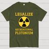 Legalize Recreational Plutonium Unisex Heavyweight 100% Cotton T-shirt