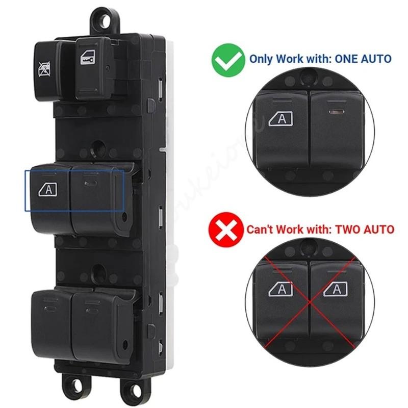25401-ZP40B For Nissan Sentra 2.0L 2.5L Pathfinder 4.0L 5.6L X-Trail T31 Murano Z50 Front Left Power Master Door Window Switch