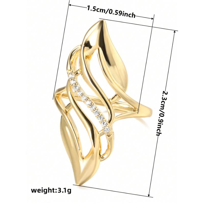 1 PC Elegant Cubic Zirconia Ring For Women For Wedding Engagement Anniversary Party Band Jewelry Valentine's Day Gift Valentines Mother's Day,Gift
