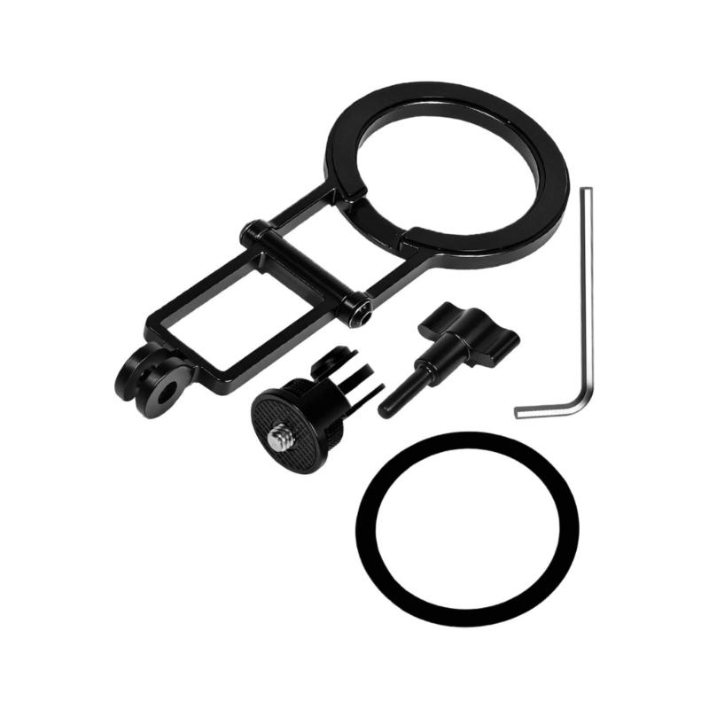 Aluminum Magnetic Phone Holder Rotatable Mobile Phone Mount Upgrades for Stable Video Recording & Multiple Angle Shoot