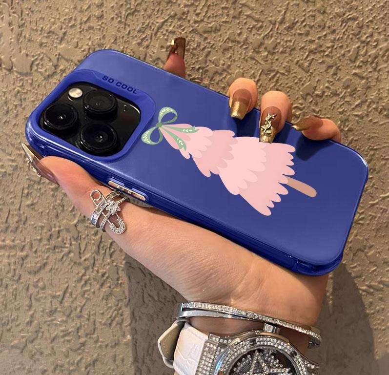 Colorful Christmas Tree Phone Case For iPhone 17 Pro Max 16 15 14 Pro Max 13 12 11 Pro 7 8 Plus XS X 16E ShockProof Matter Cover