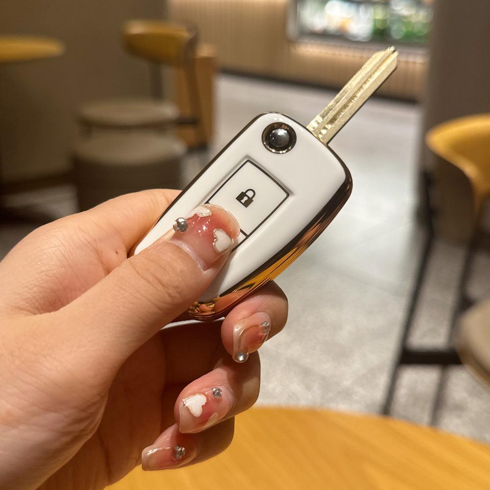 Carcasa moale TPU pentru cheia de la distanță pentru Nissan X-Trail Qashqai J11 Juke Murano Micra Tiida Maxima Altima Kicks Accesorii