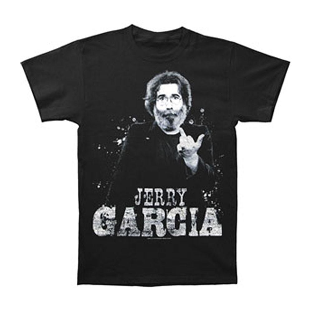 Men s Jerry Garcia Finger T-shirt Small Black L