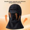 Fleece Warm Hat Mask Neck Protection Ski Windproof Cap Balaclava Cycling Cap  Skiing