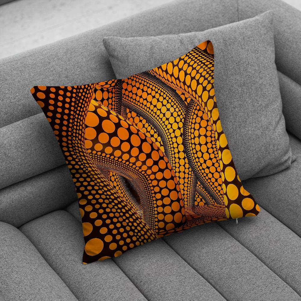 YYayoi Art KKusama Creative patterned pillowcases for interior decoration office living room home