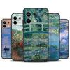 Claude Monet Art Painting Case For Xiaomi Redmi Note 13 Pro Plus Note 12 11 9 10 11S 10S 12S Redmi 13C 10C 12C Cover