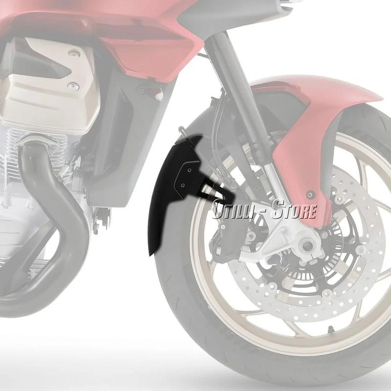 New Motorcycle For Moto Guzzi V100 Mandello S Front Mudguard Fender Extender Extension V100 MANSELLO 2022 2023