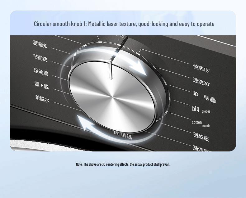 Little Swan 10KG Fully Automatic Wash and Dry Drum Machine, Large Capacity for Household Use, Model TG10V28T.