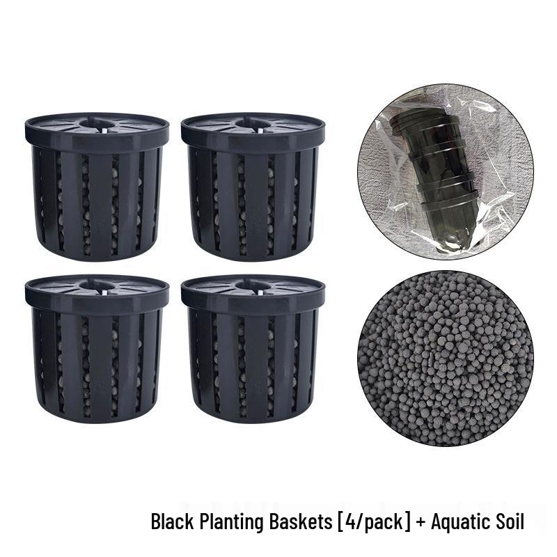 Aquatic Plant Growing Basket - Landscaping Decoration Cup for Root Fixation and Stabilization