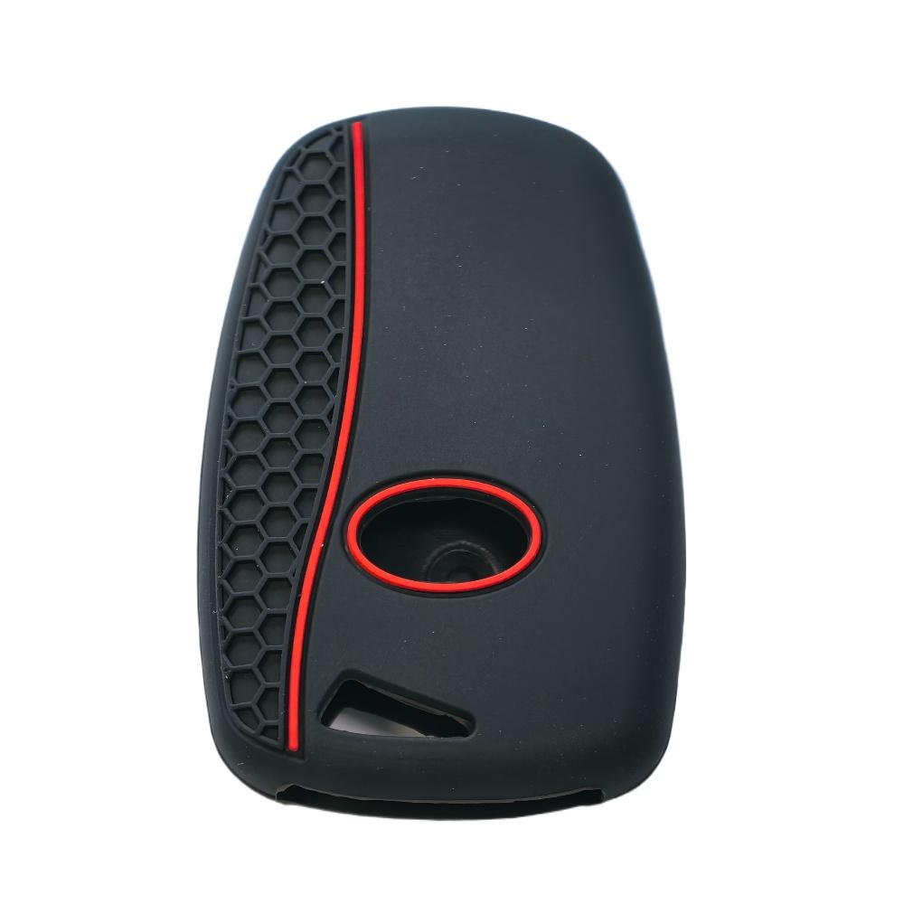 Silicone Car Key Case Cover For Hyundai Grand Santa Fe 3 Dm Ix45 Ix35 Genesis Dh Grandeur Azera Hg Equus 2013 -  Accessories