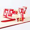 3D Airplane Style Greeting Card Party Invitation Cards Model Decoration Paper Carving Folding DIY Festival Gathering Supply TMZ