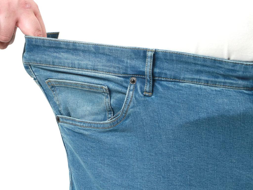 Outdoor Products Plus Size Stretch Denim Size Sax Men's Jeans, 105,