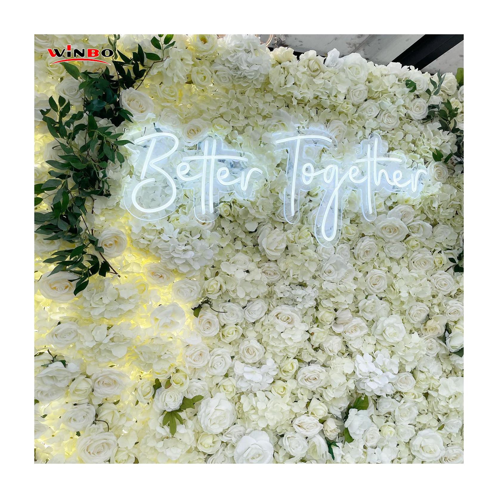 

Winbo OEM Свадебный декор Custom Better Together Letters Flex Acrylic Neon Sign Light Led Neon Sign Better Together Wedding