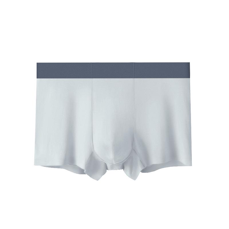 Men's Luxurious 80S Pure Cotton Seamless Underwear - Quick-Dry & Odor-Resistant