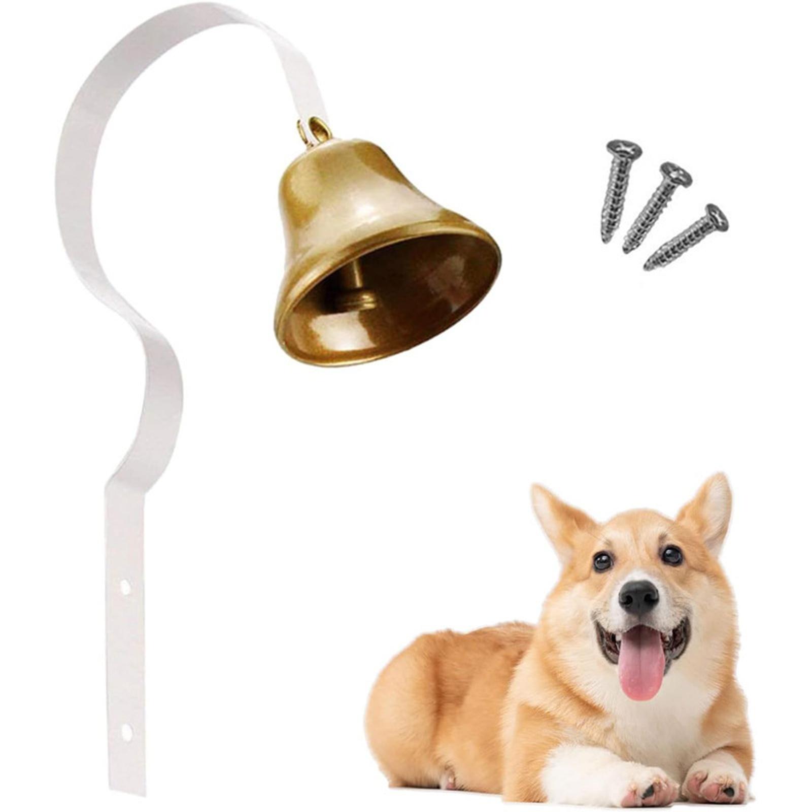 

Metal Pet Dog Bell Retro Door Bell Training Doorbell Vintage Doorbell Wall Mounted Home Shop Decor One Size