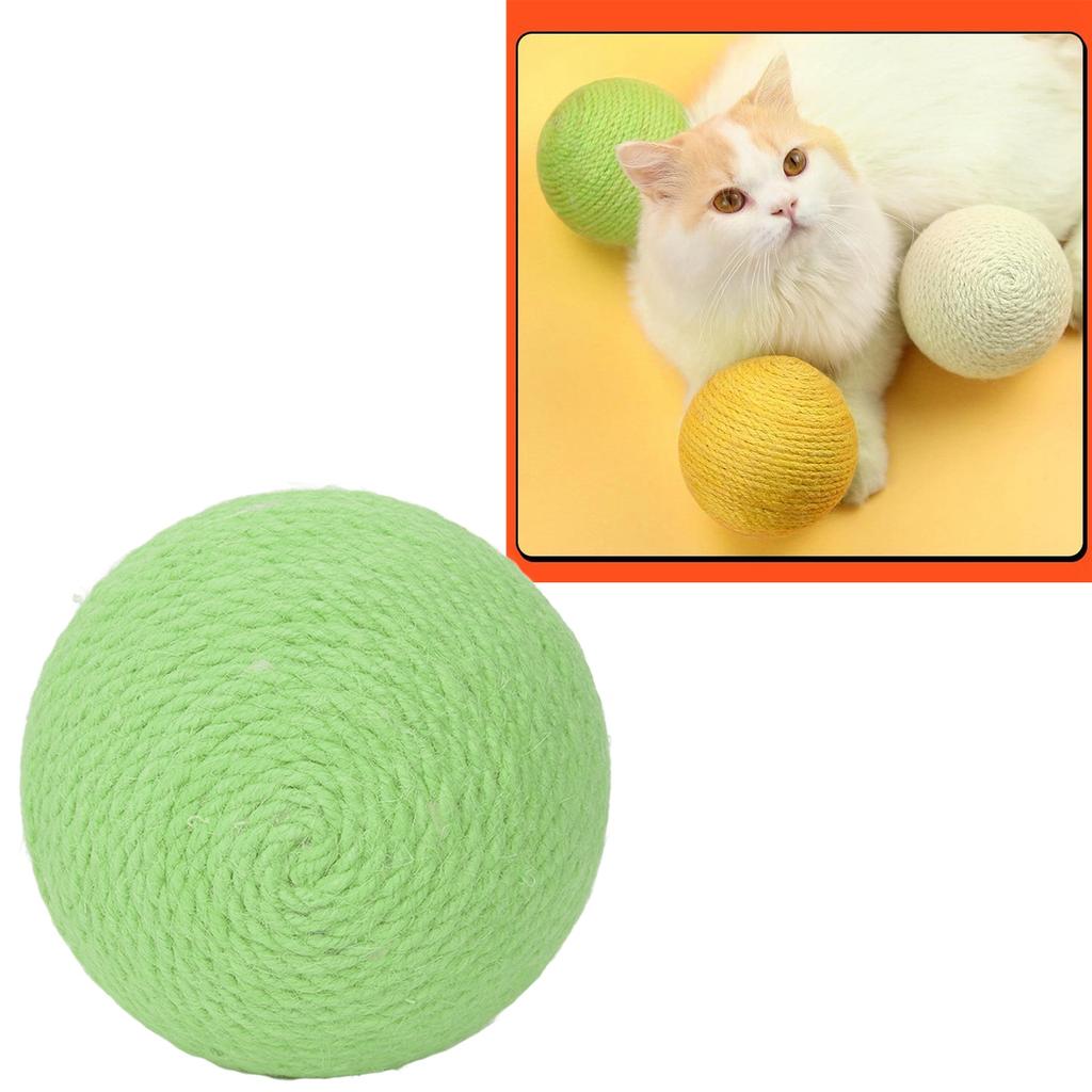 Cat Sisal Relieve Boredom Teeth Claws Grinding Interactive Sisal Cat Scratching for Cats Kitten