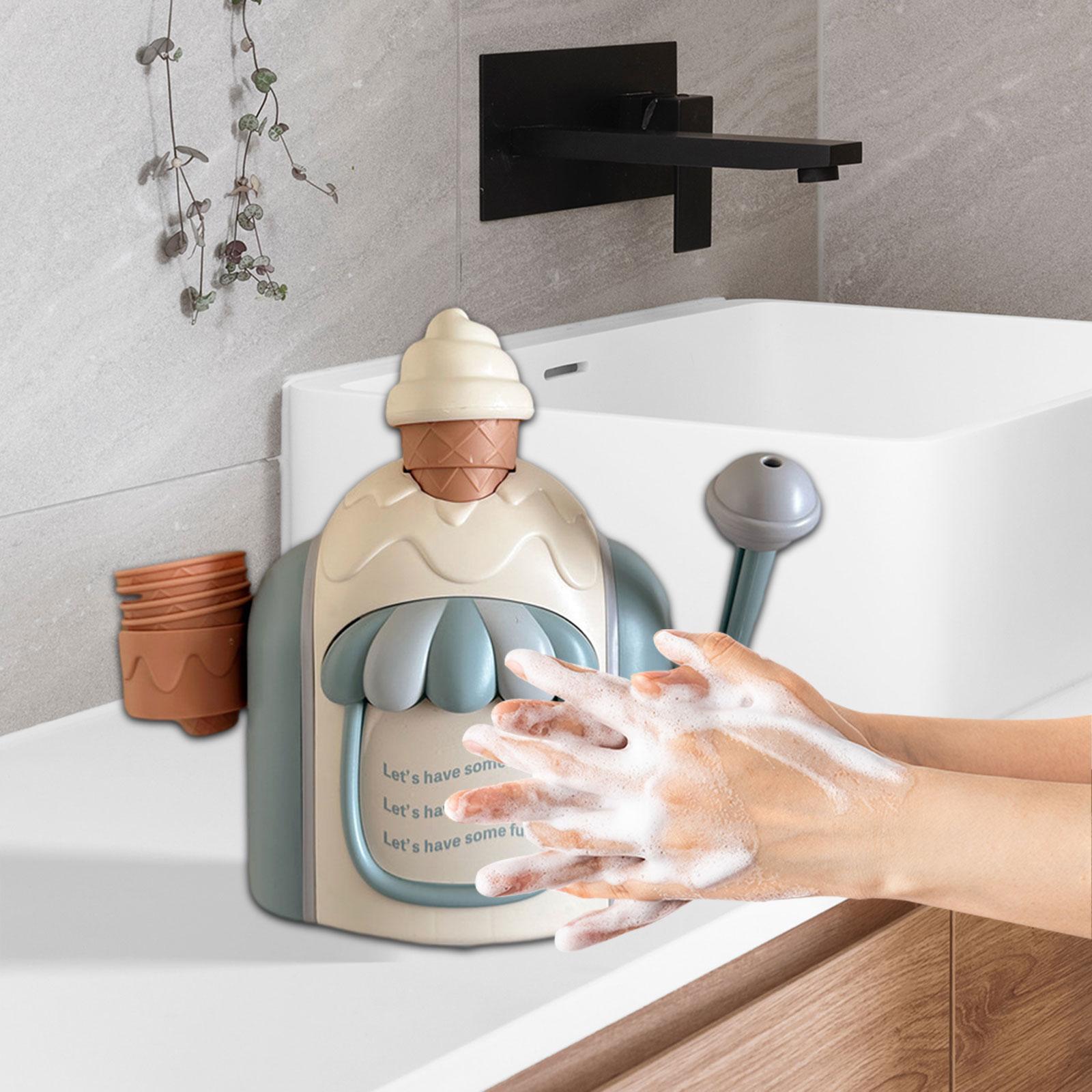 

Пузырьковая машина для мороженого, Игрушка для ванны, Портативная, Водная ванна, Игрушка для мороженого, Игрушка для ванны, Игрушка с пузырями для ванны для мальчиков и девочек