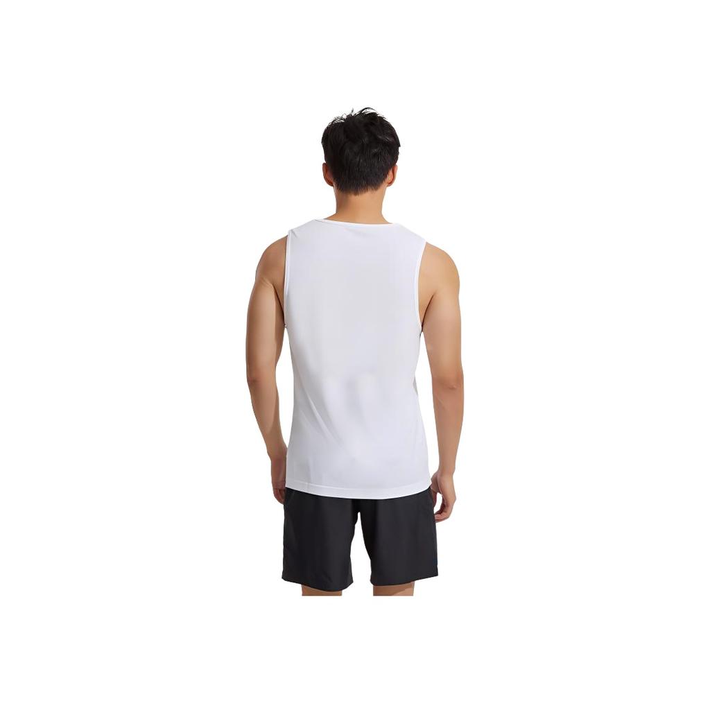 Li-Ning Comfortable Breathable Simple Sleeveless Top With Brand Logo Letter Print Shorts Casual Sports Set Men Sets ZHMB063-1+ZHMB407-1