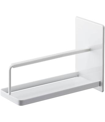 Magnetický koupelnový stojan na smartphone Yamazaki Jitsugyo 4972, bílý, přibl. Š8XH17XV12cm, věžový stojan na smartphone, protiskluzový v ceně