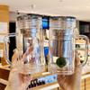 OLOEY Double-Layer Business Glass Tea Infuser Cup