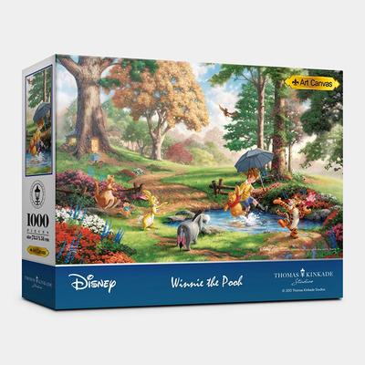 Winnie the Pooh I'm Happy We're Together (Canvas) Jigsaw Puzzle Disney 1000 Pieces