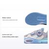 Li Ning All City 10 V1 Anti-Slip Shock Absorption Wear-Resistant Rebound Low-Top Basketball Shoes Kids Sneakers Gray White YKBS060-1