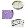 8 Inch Battery Operated Wall Clock Silent Digital Non Ticking Quiet Modern Bedroom Living Room