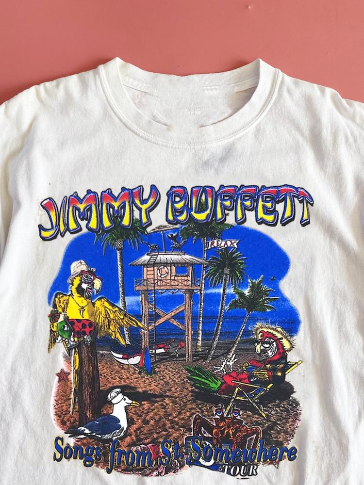 

Collection Jimmy Buffett Singer Gift For Fan Short Sleeve S-2345XL T-shirt Unisex T-Shirt L
