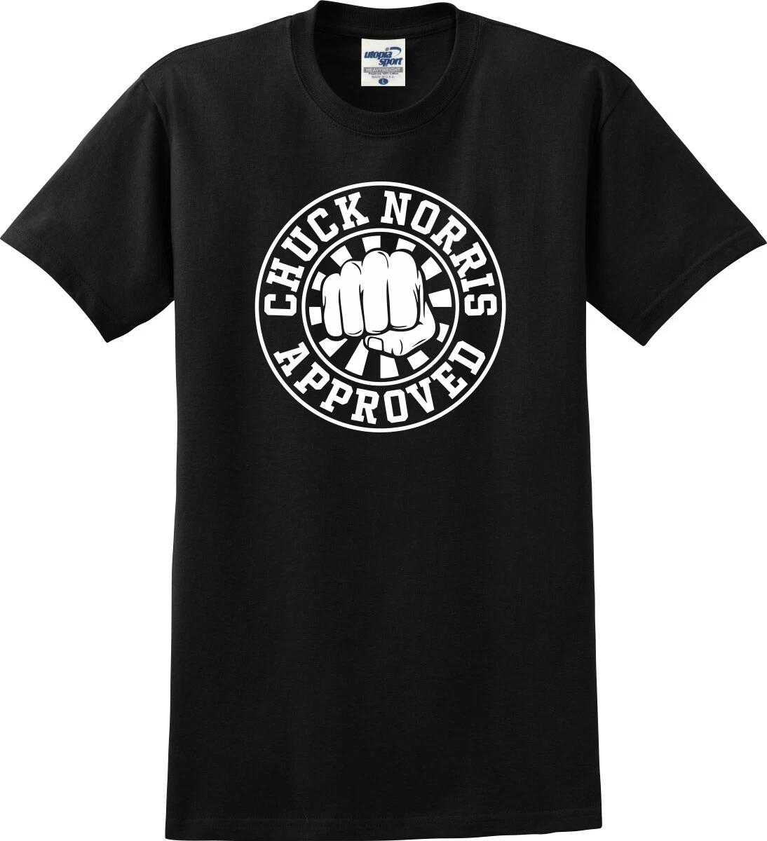 Chuck Norris Approved Fist Funny Unisex T shirt (S-5X) M
