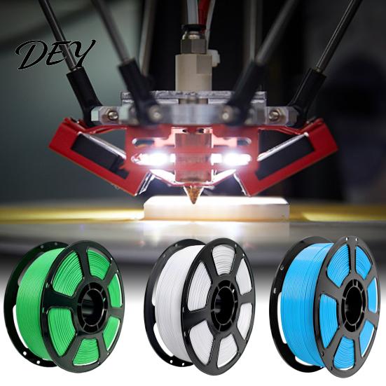 No Clog 3D Printer Filament PETG Filament, 1.75mm Weather-Resistant High Toughness Low Shrinkage Printing Accessories for DIY Projects, Models